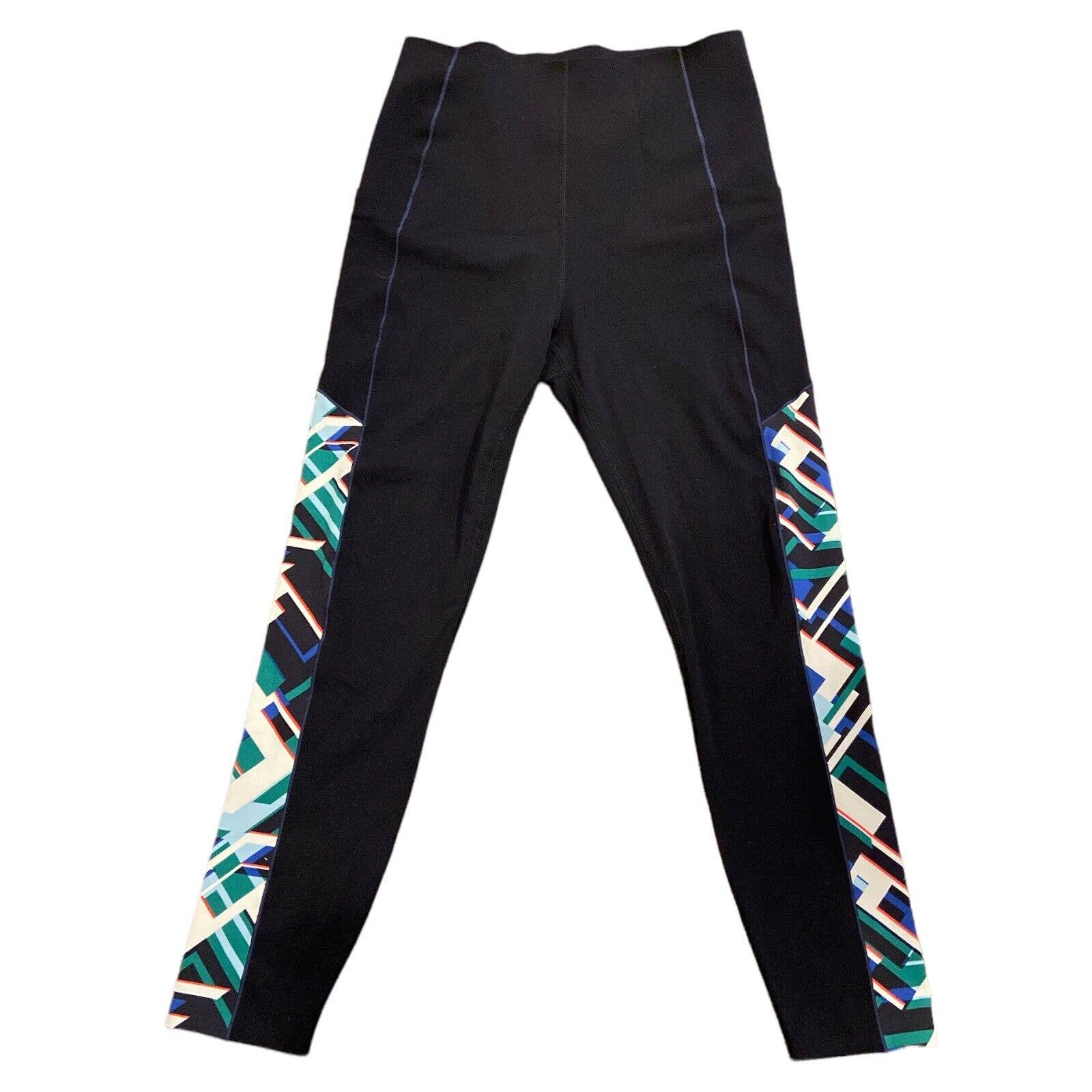 Sweaty Betty Power 7/8 Power Black High-Waisted Workout Leggings Size S Pockets